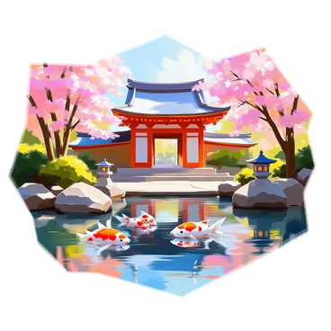 Koi pond