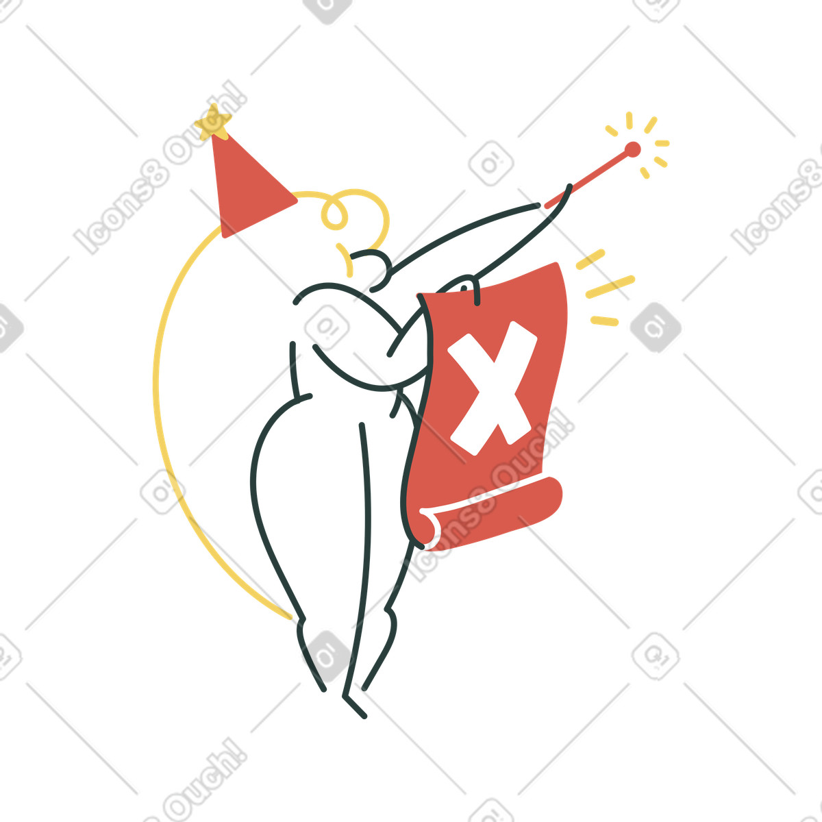 List is empty illustration in PNG, SVG