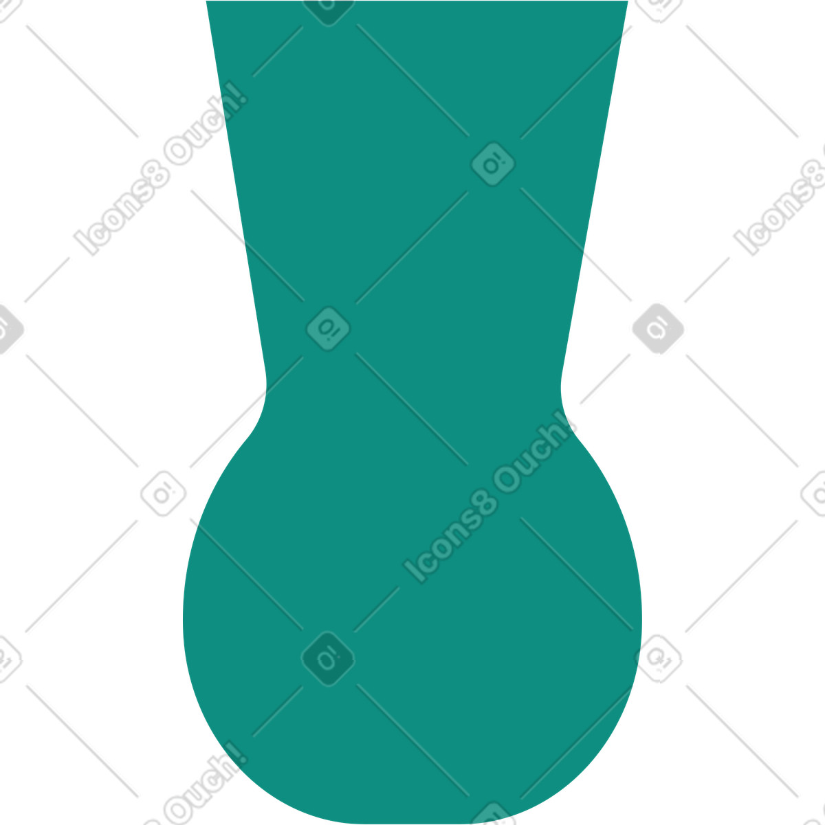Ilustração de Vaso em no estilo Polar para baixar em PNG, SVG