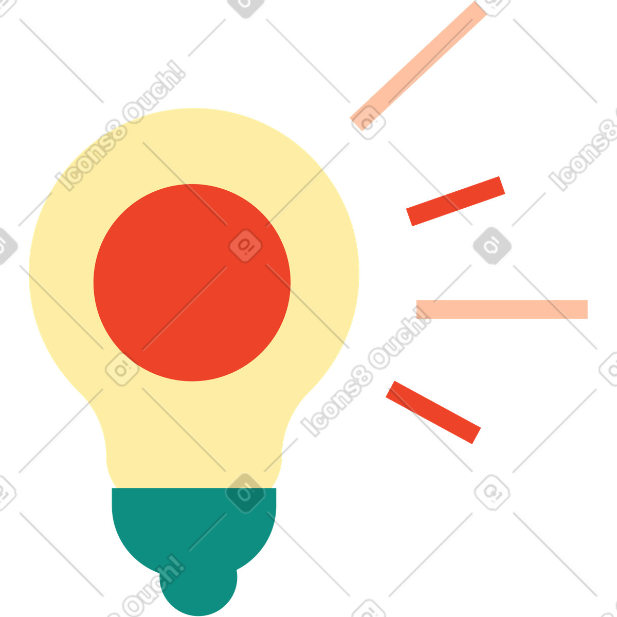 Illustration Lampe dans le style Polar à télécharger aux formats PNG, SVG