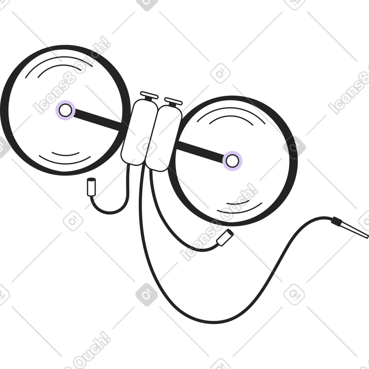 Apparato agricolo illustrazione in stile Sammy Line scarica in PNG, SVG