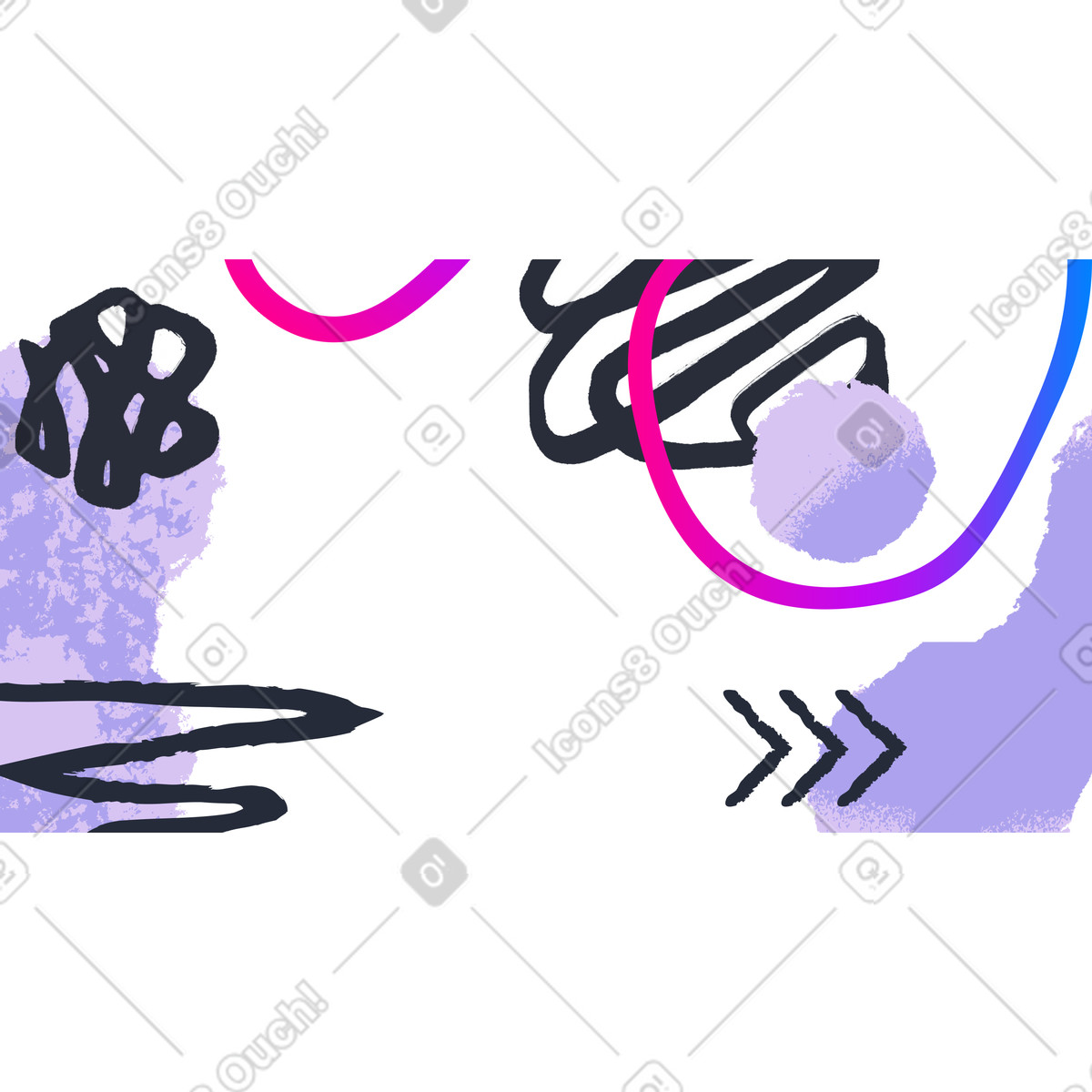 Fondo luminoso astratto con i punti illustrazione in stile Experimental scarica in PNG, SVG