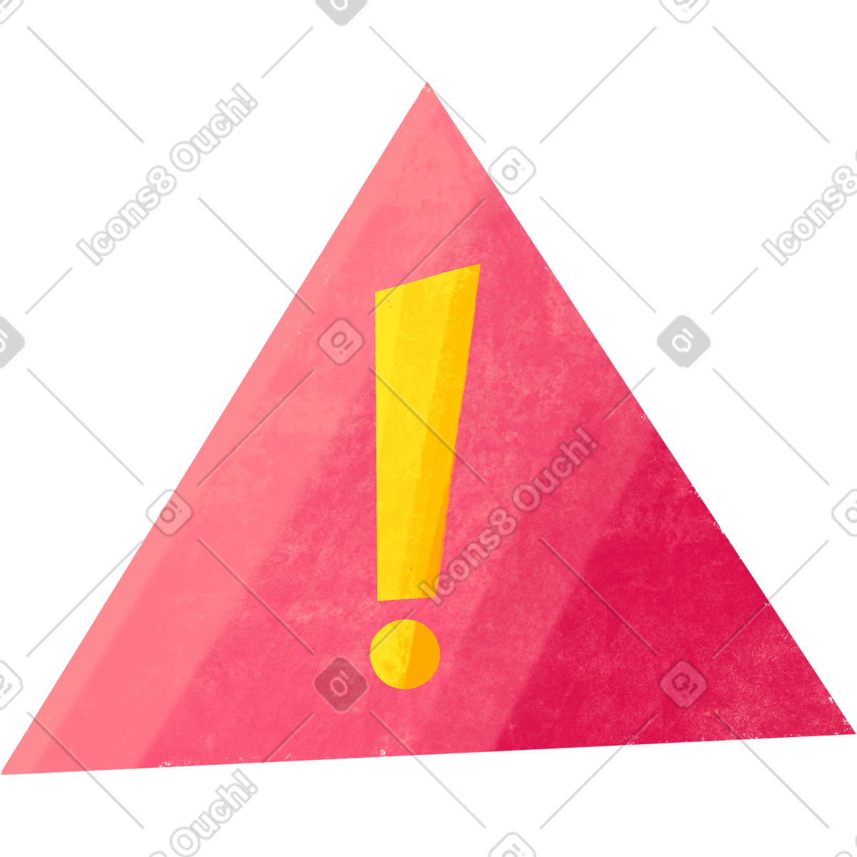 Bonbon 스타일의 Pink no connection icon 일러스트레이션 PNG, SVG 다운로드