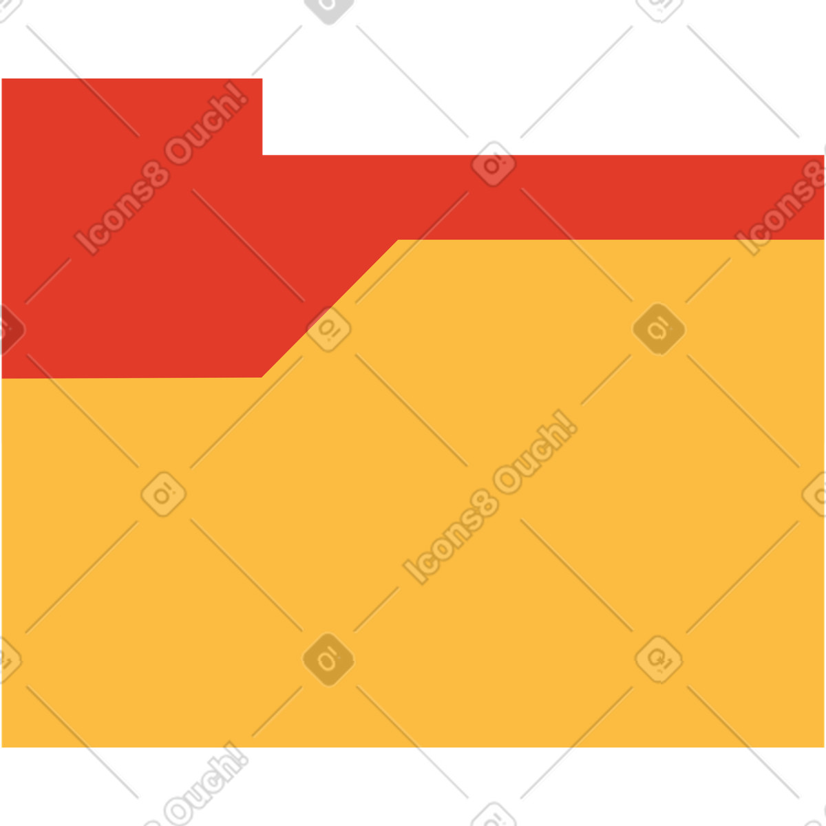 Cartella illustrazione in stile Burgundy scarica in PNG, SVG
