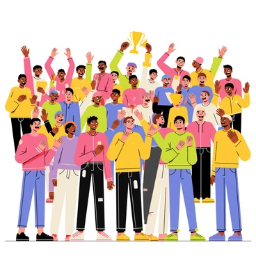 An excited audience applauding as the winners of the JIA Illustration Award are announced