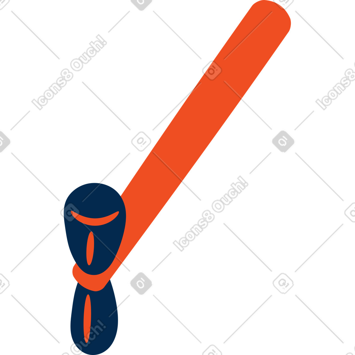 Flame スタイルの Hammer のイラストをPNG、SVG形式でダウンロード