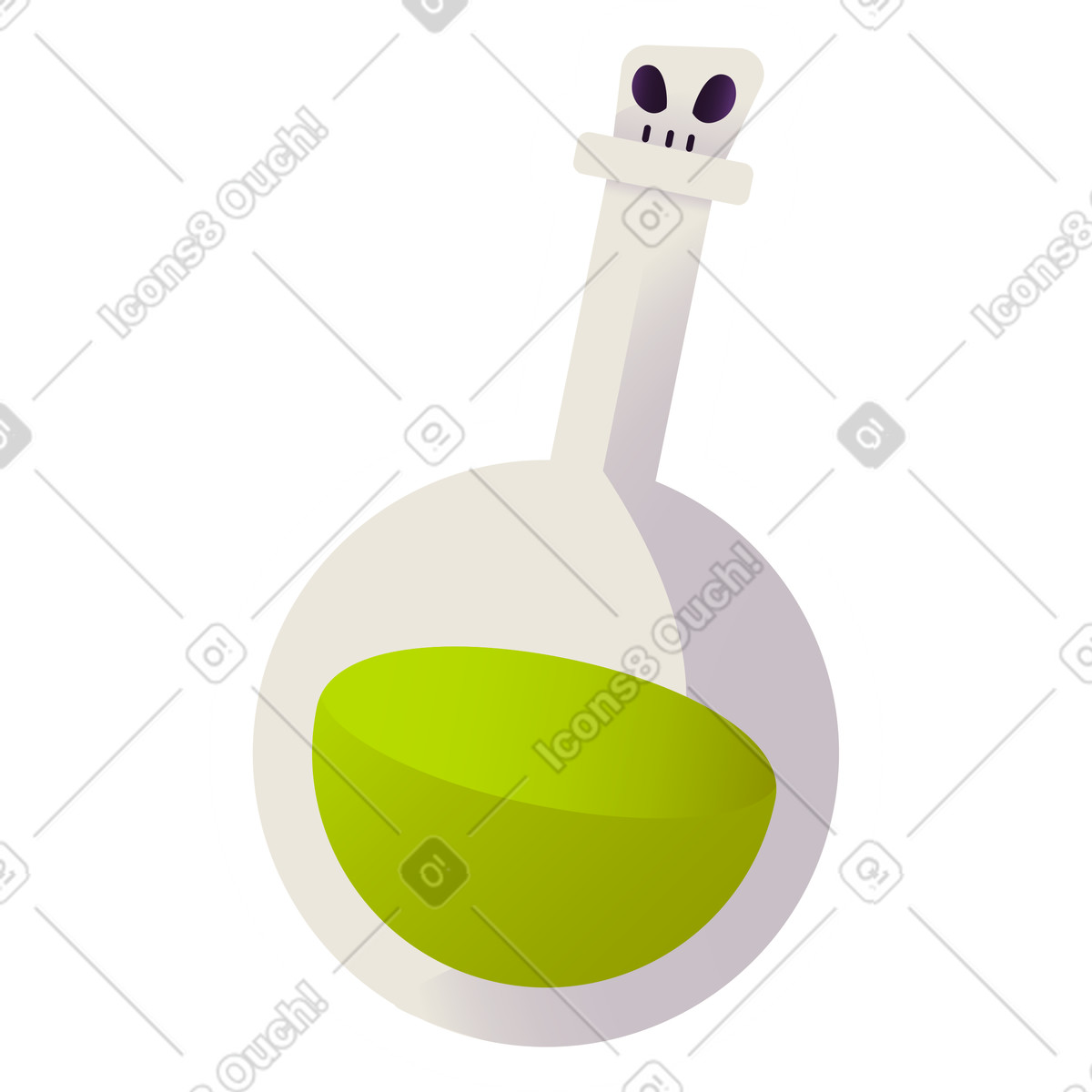 Ilustração de Adesivo de poção em PNG e SVG