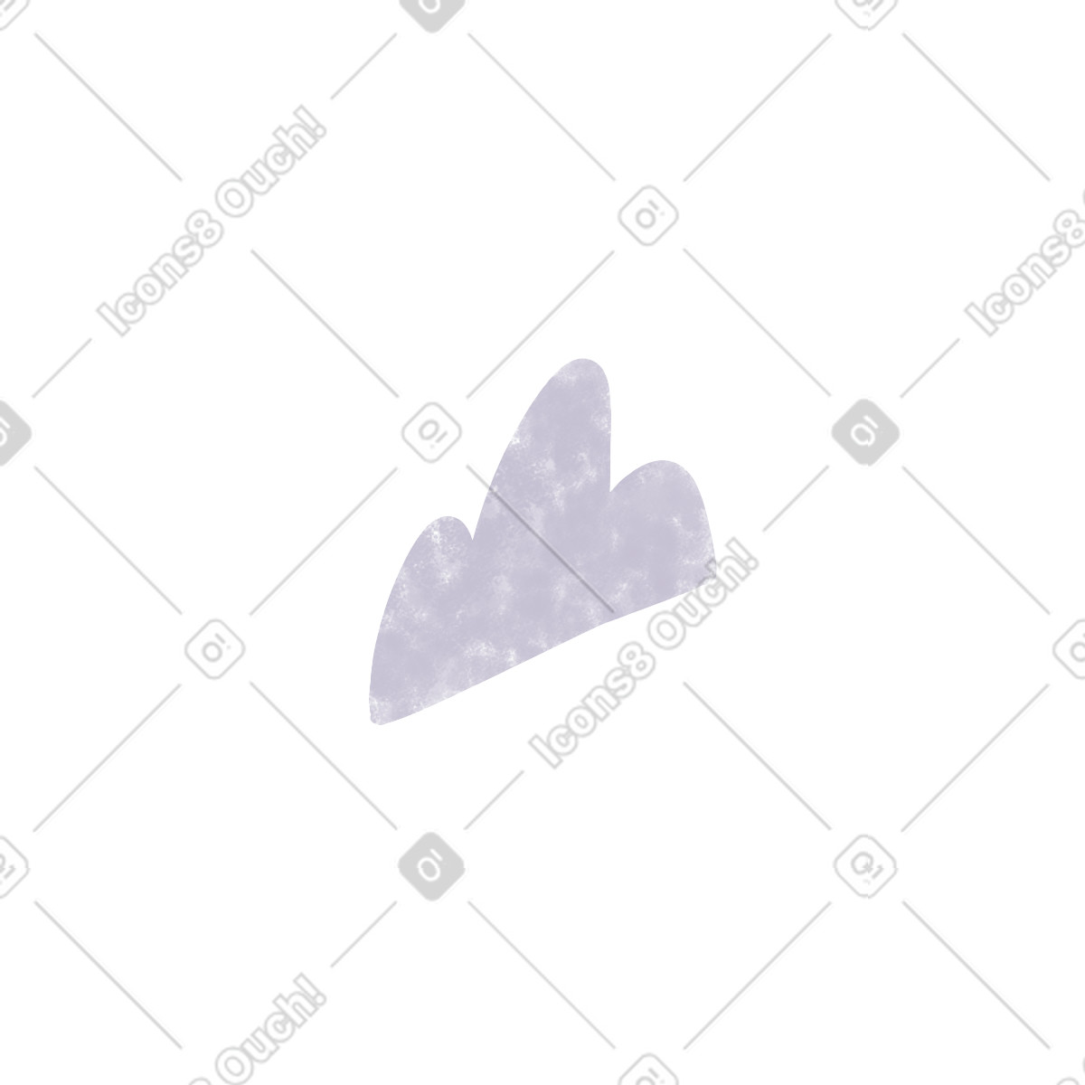 Cloud-Illustration im Family-Stil als Download in PNG, SVG