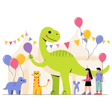 Coloring dino images
