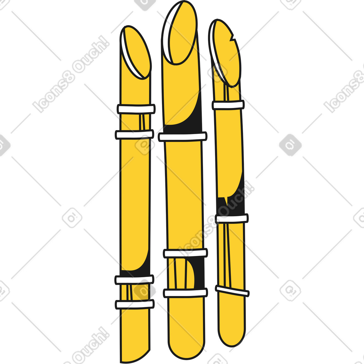下载 Taxi 风格的 竹 插画，支持 PNG、SVG 格式