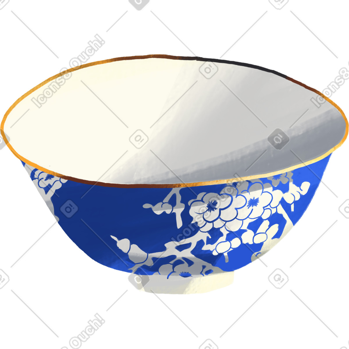 Sunday 스타일의 Plate with ornament 일러스트레이션 PNG, SVG 다운로드