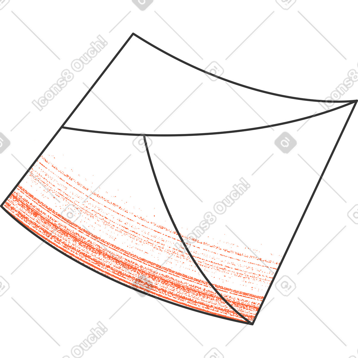 Illustration Enveloppe postale dans le style Crayon à télécharger aux formats PNG, SVG