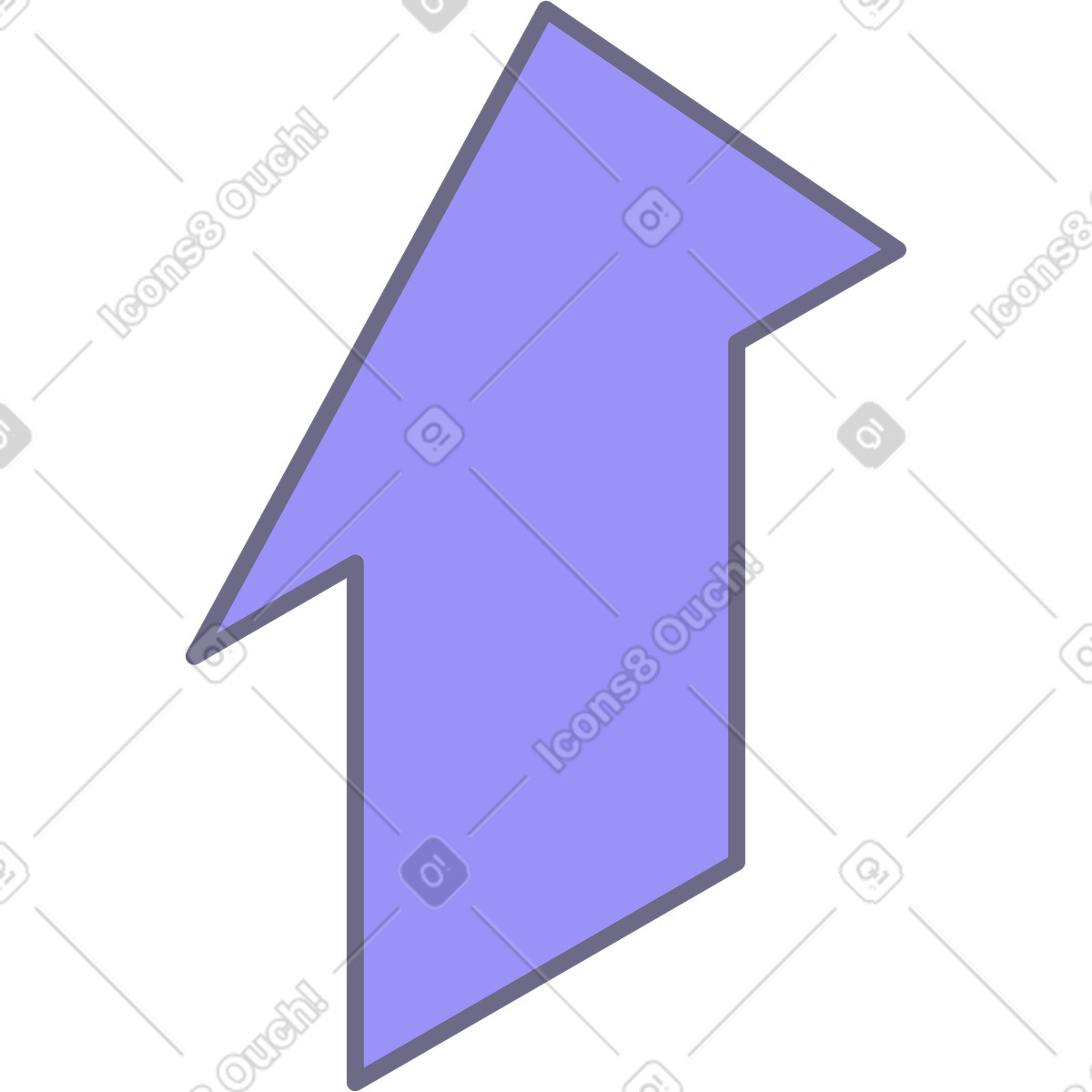 下载 Modul 风格的 箭头 插画，支持 PNG、SVG 格式