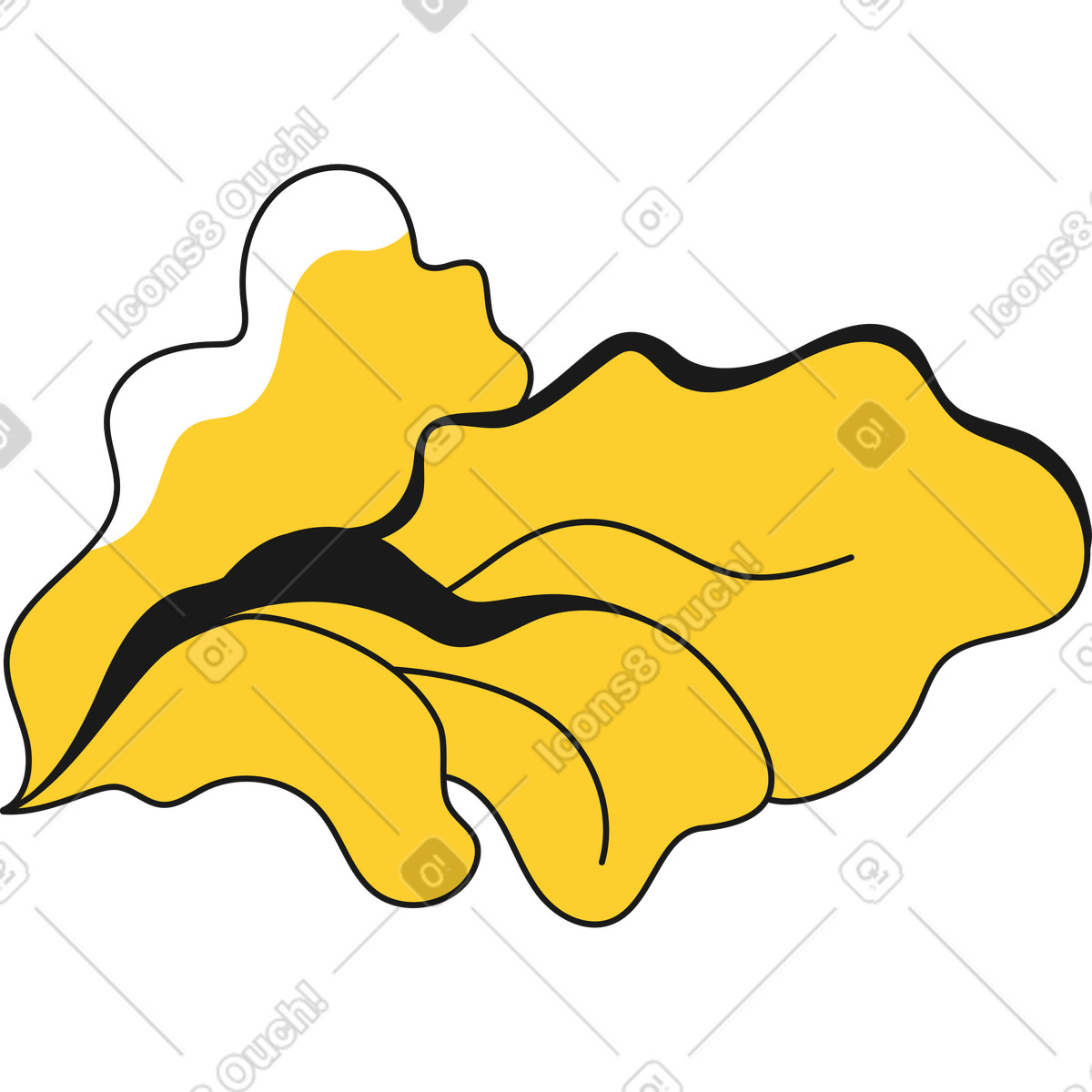 Lattuga illustrazione in stile Taxi scarica in PNG, SVG