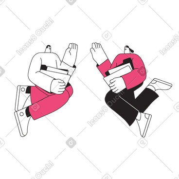 Success animated illustration in GIF, Lottie (JSON), AE