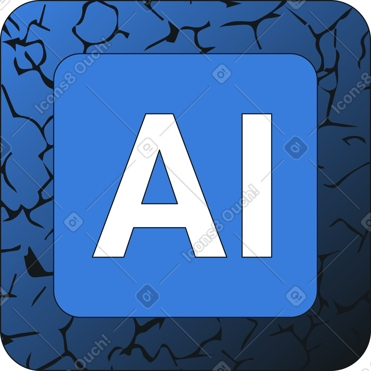 Ilustración Tener un chip en estilo Midnight a descargar en PNG y SVG