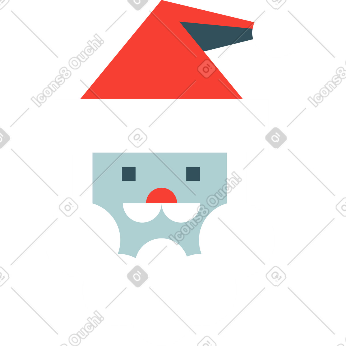 下载 Nordic 风格的 圣塔 插画，支持 PNG、SVG 格式