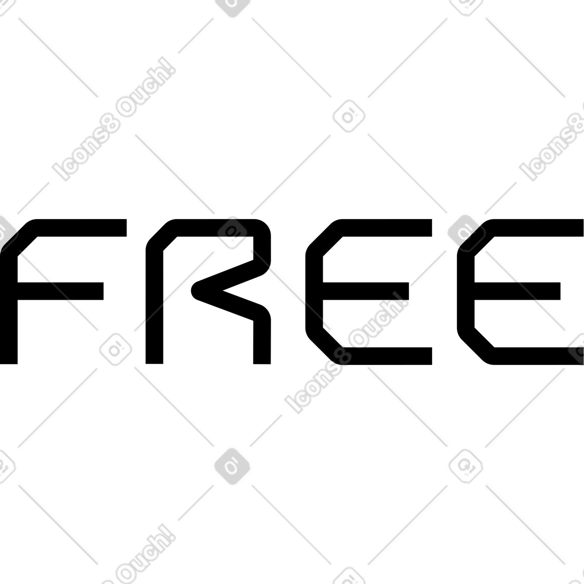 Ilustración Letras gratis en estilo Space a descargar en PNG y SVG
