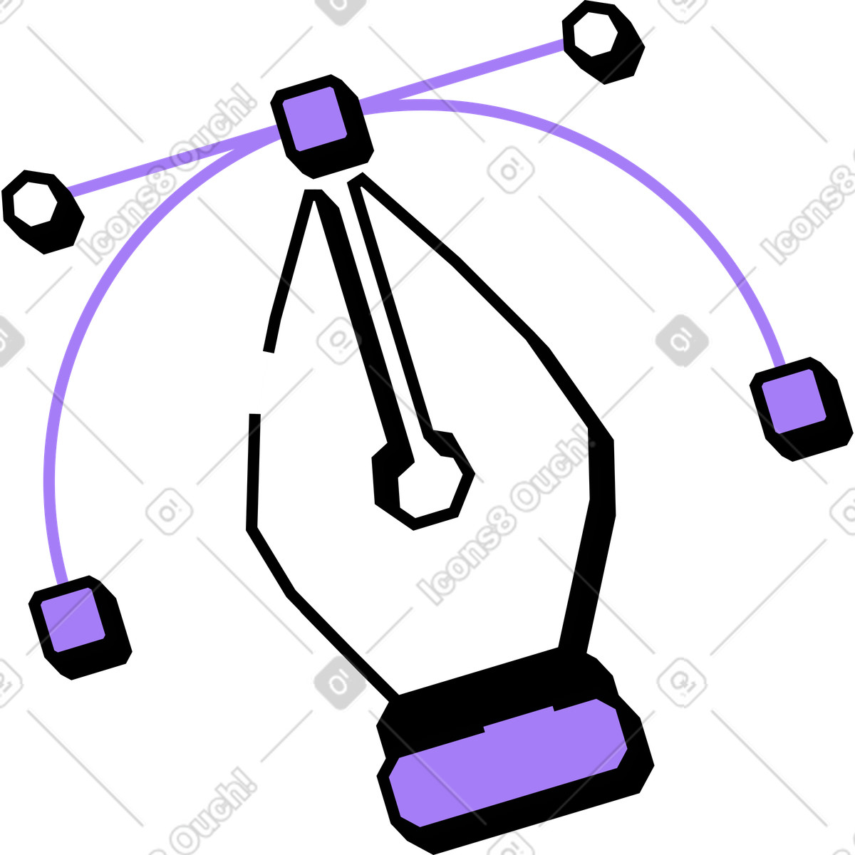 下载 Amethyst 风格的 笔托尔 插画，支持 PNG、SVG 格式