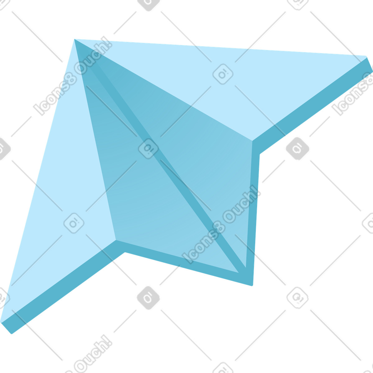 Fizzy スタイルの 青い紙面 のイラストをPNG、SVG形式でダウンロード