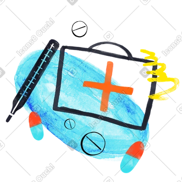 Medicine clipart image in PNG, SVG, GIF formats