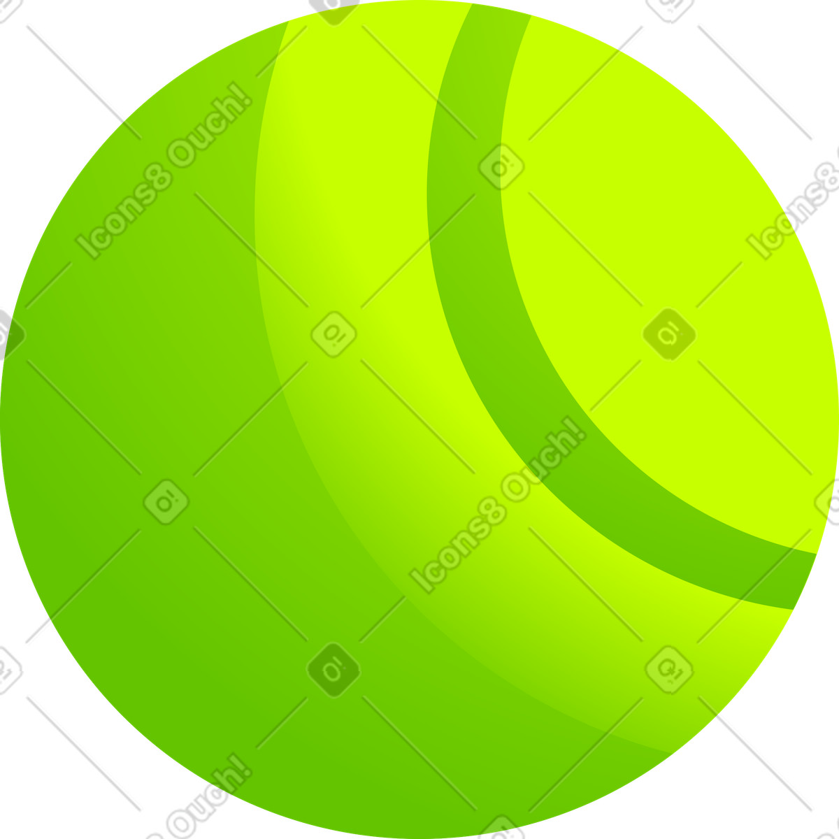 Ilustração de Green round planet em no estilo Space para baixar em PNG, SVG