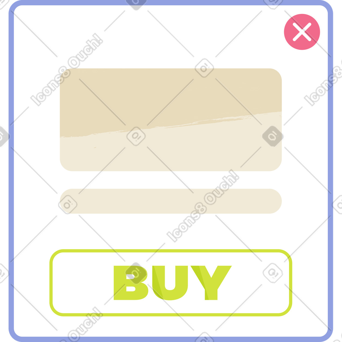 Ilustração de Janela compras em no estilo Juicy para baixar em PNG, SVG