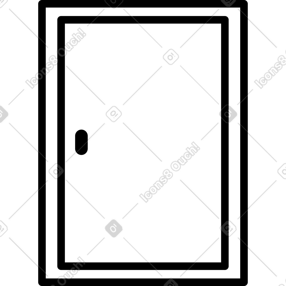 Illustration Porte de la boîte commutation du transformateur dans le style Transistor à télécharger aux formats PNG, SVG