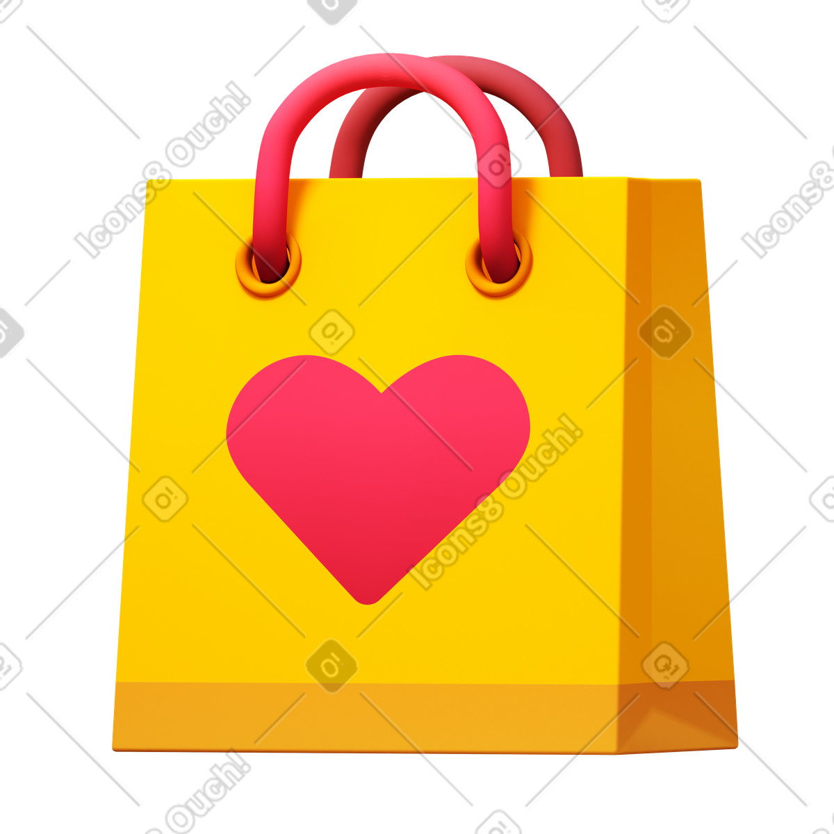 Shopaholic-Illustration im 3D Fluency-Stil als Download in PNG, SVG