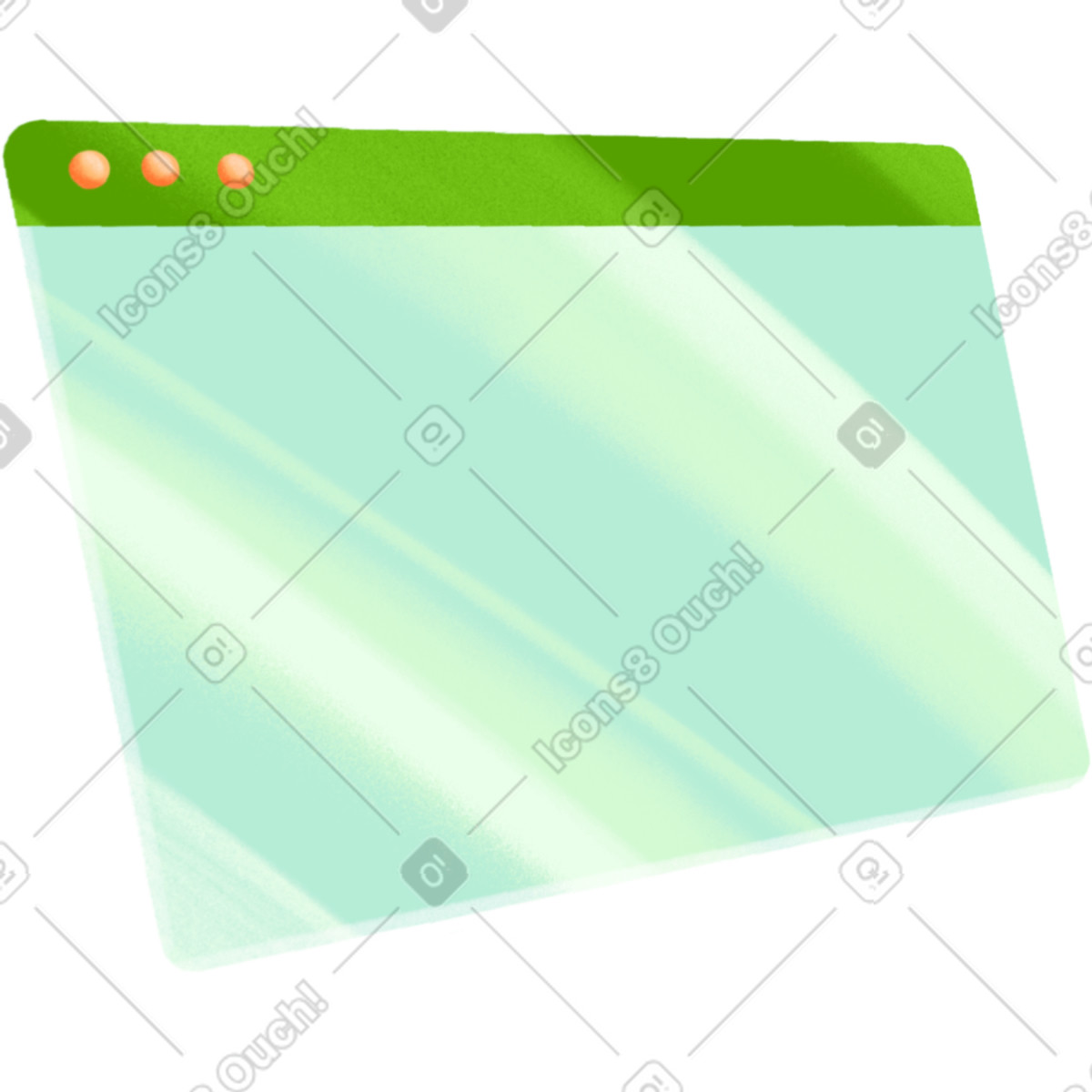 Browser illustration in PNG, SVG