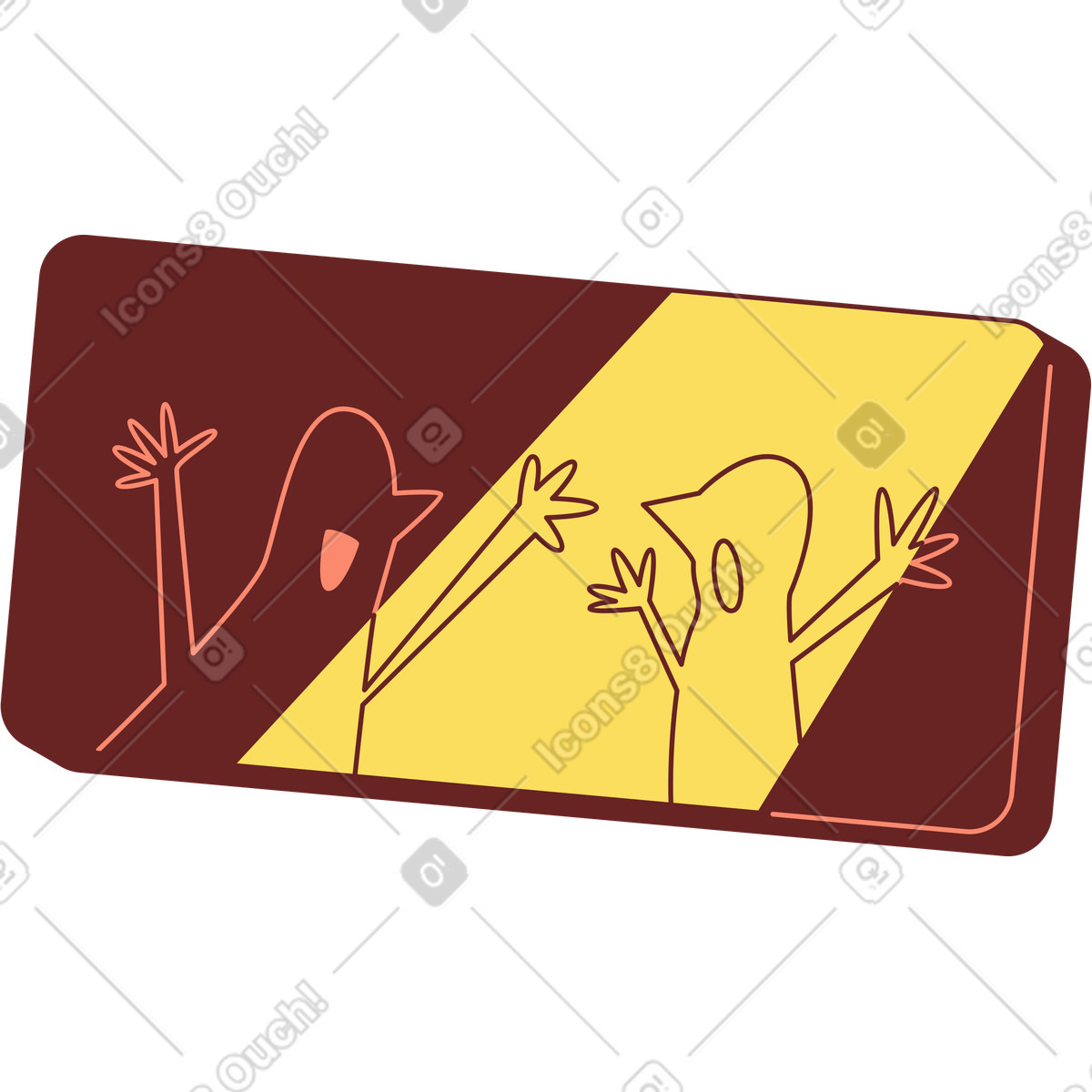 Smartphone clipart illustration showcasing versatile graphics for every project in PNG, SVG