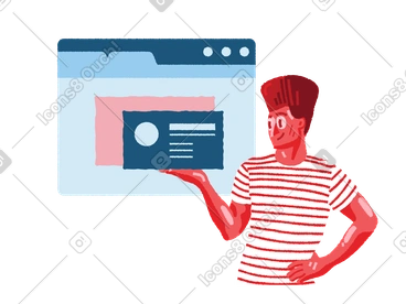 Making a post on the Internet PNG, SVG