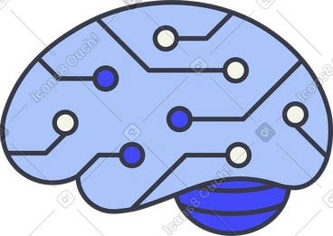 Brain clipart image in PNG, SVG, GIF formats