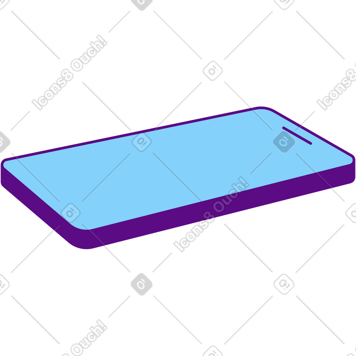 Storyline スタイルの 電話 のイラストをPNG、SVG形式でダウンロード