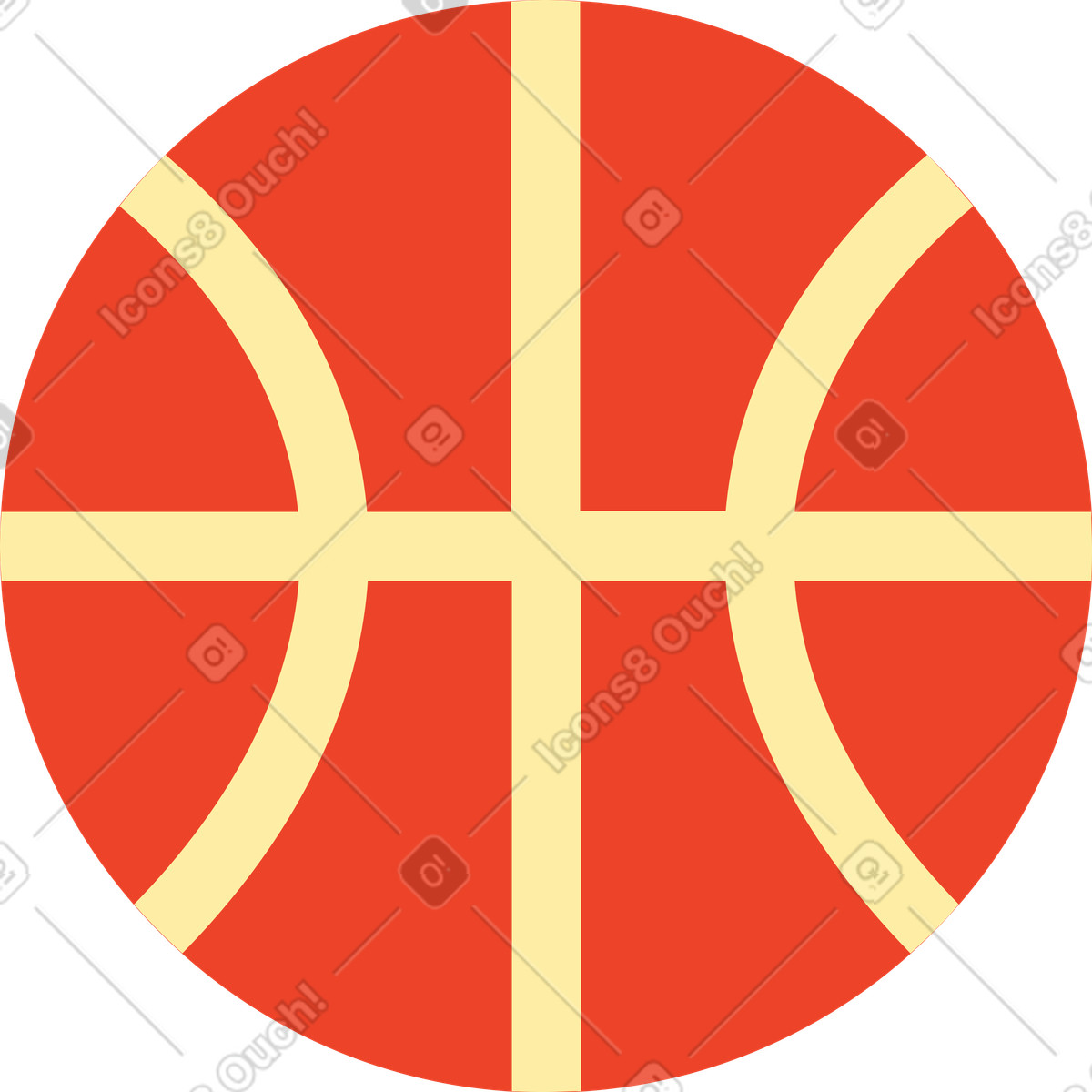 下载 Polar 风格的 篮球球 插画，支持 PNG、SVG 格式