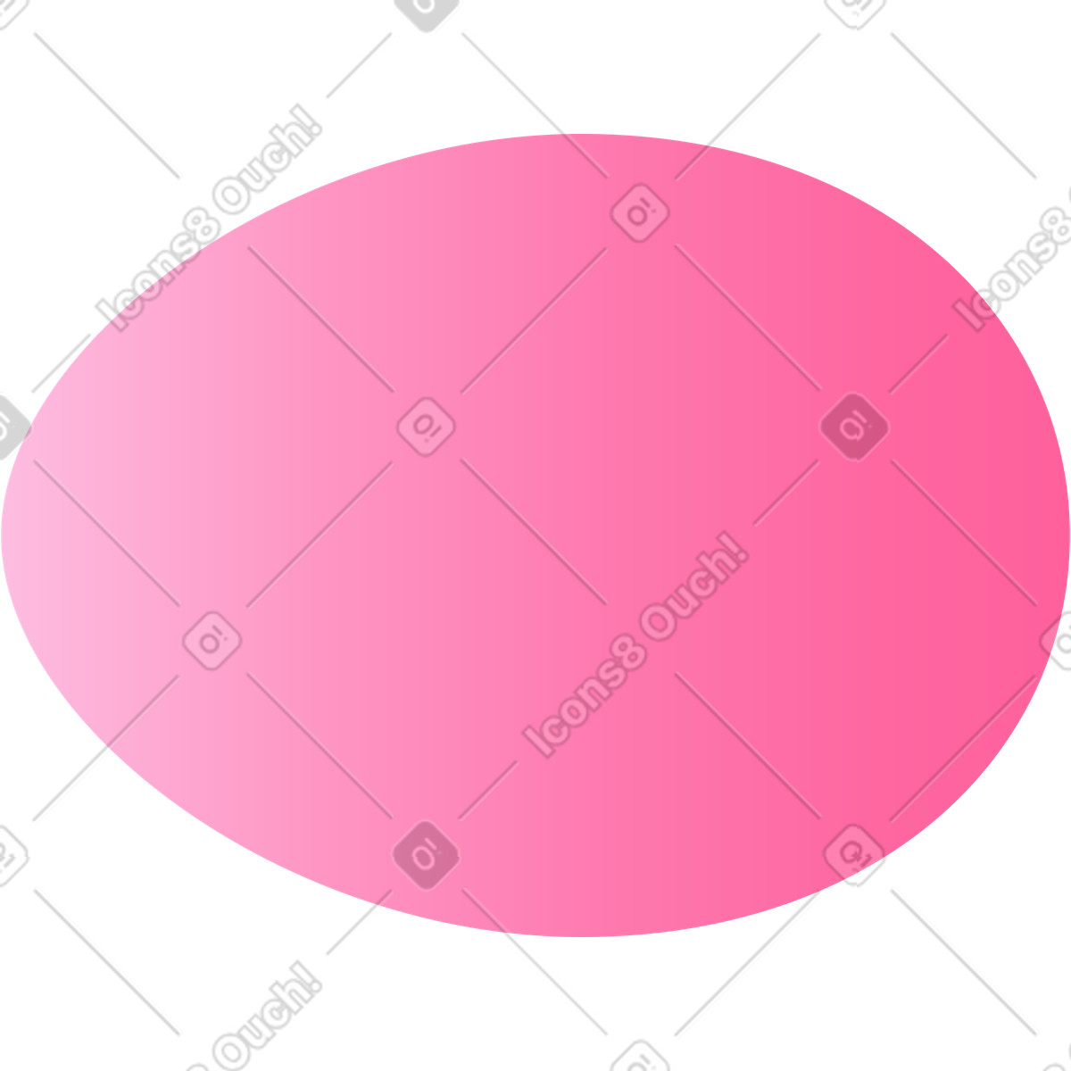Ilustración Huevo rojo en estilo Florid a descargar en PNG y SVG