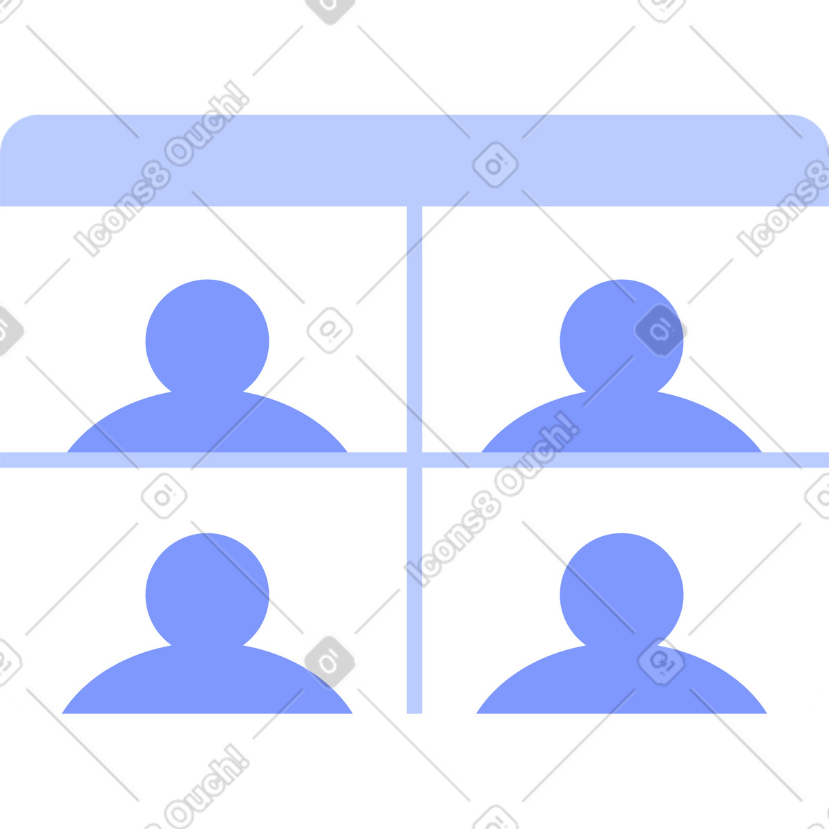 Ilustração de Quadro grupo em no estilo System para baixar em PNG, SVG