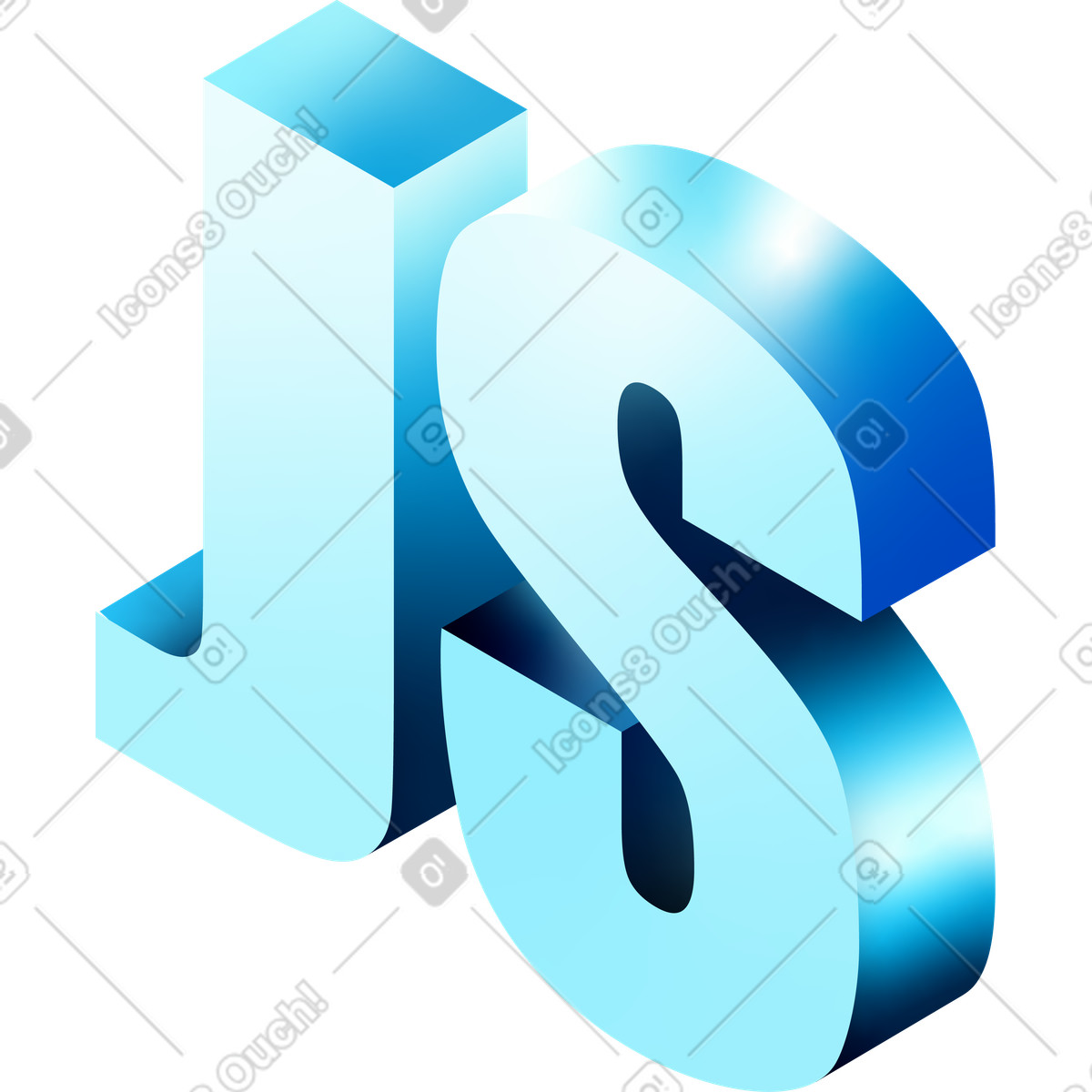Ilustração de Javascript em PNG e SVG
