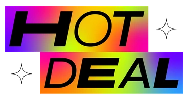 Colorful text reading 