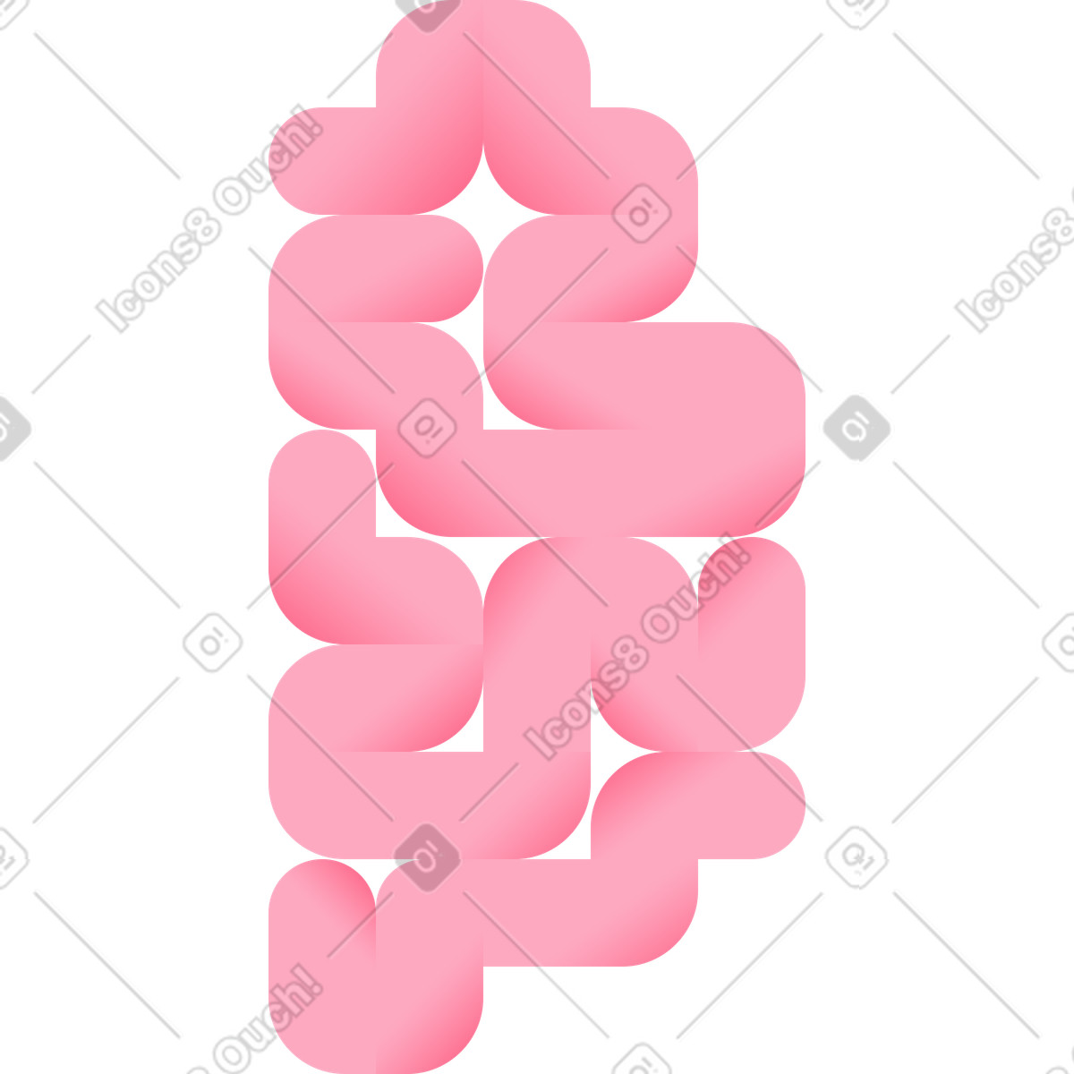 下载 Bright 风格的 抽象的大脑 插画，支持 PNG、SVG 格式