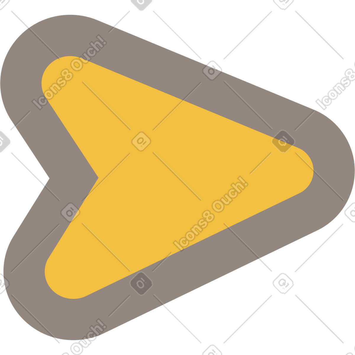 Cursor illustration in Simplistic style download in PNG, SVG