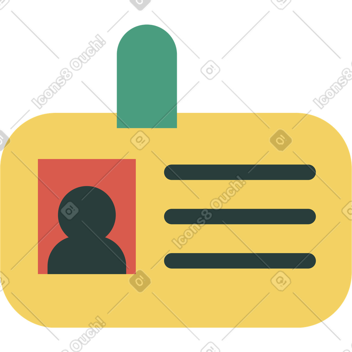 Distintivo illustrazione in stile Macaroni scarica in PNG, SVG
