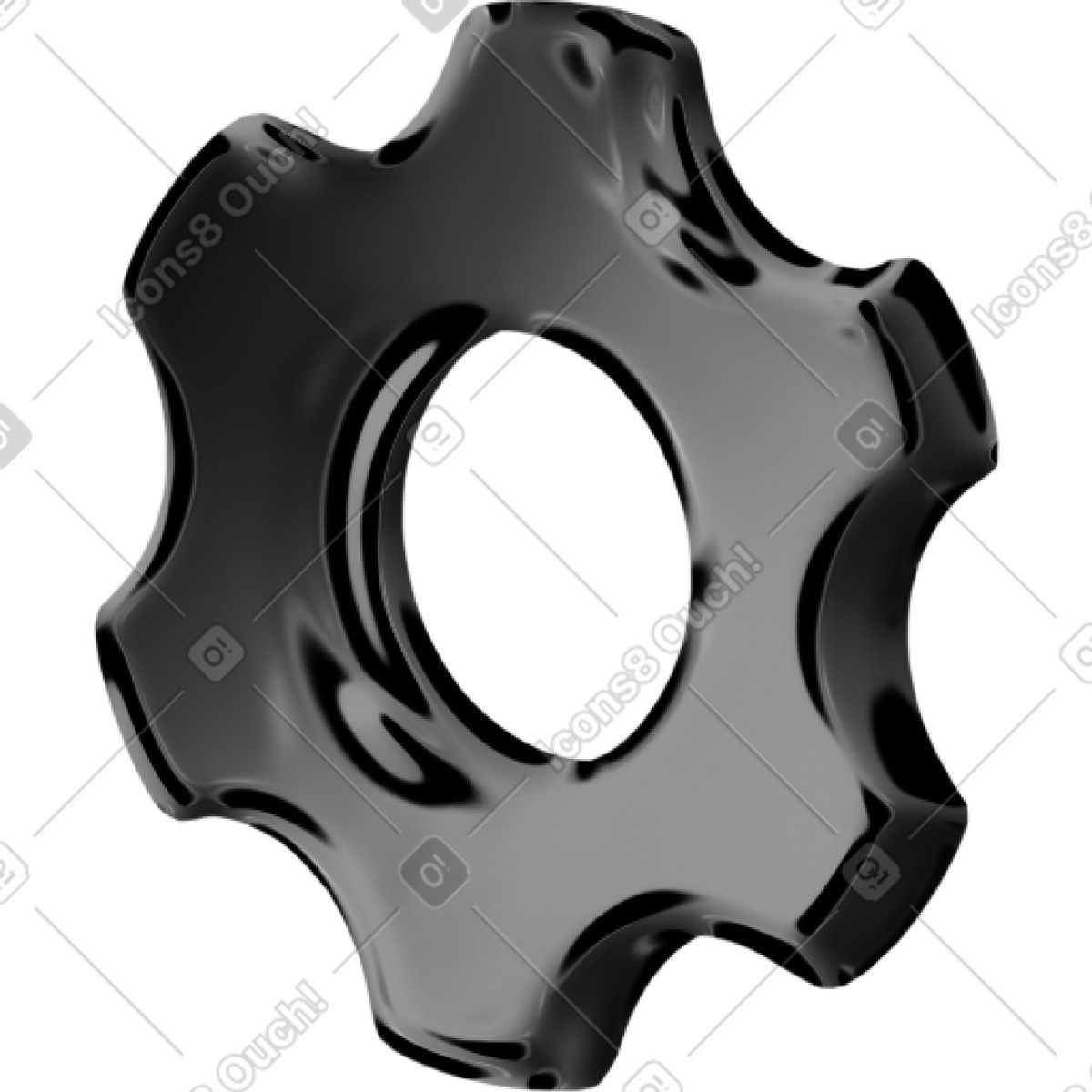 下载 Pop 风格的 齿轮 插画，支持 PNG、SVG 格式