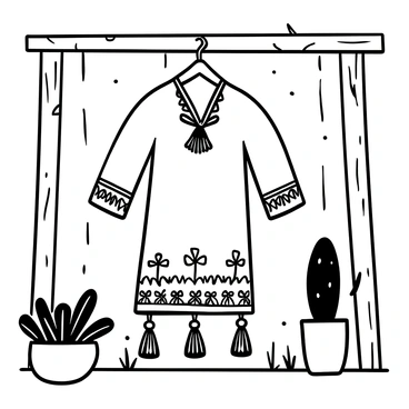 Kurti design sketches