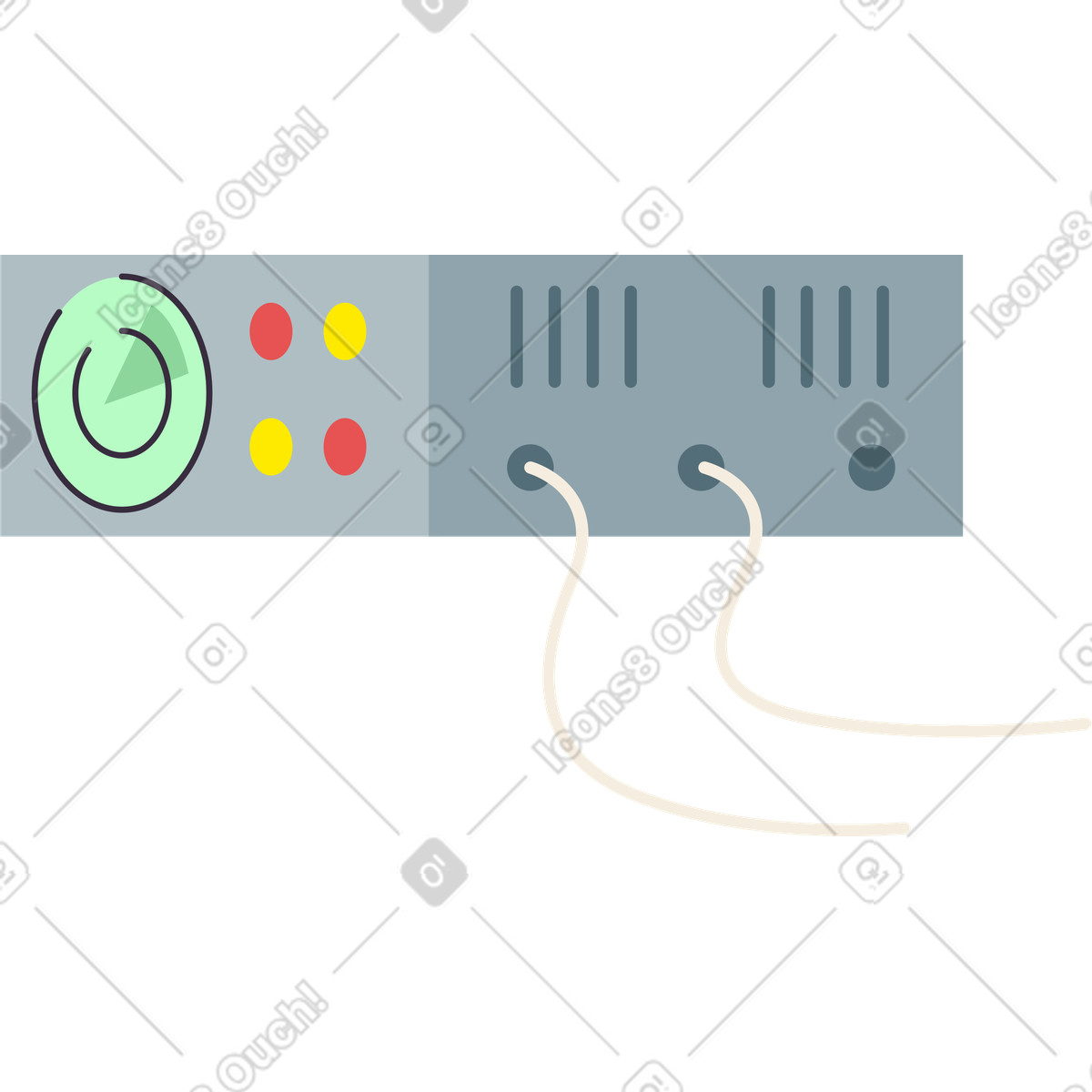 Device illustration in Pale style download in PNG, SVG