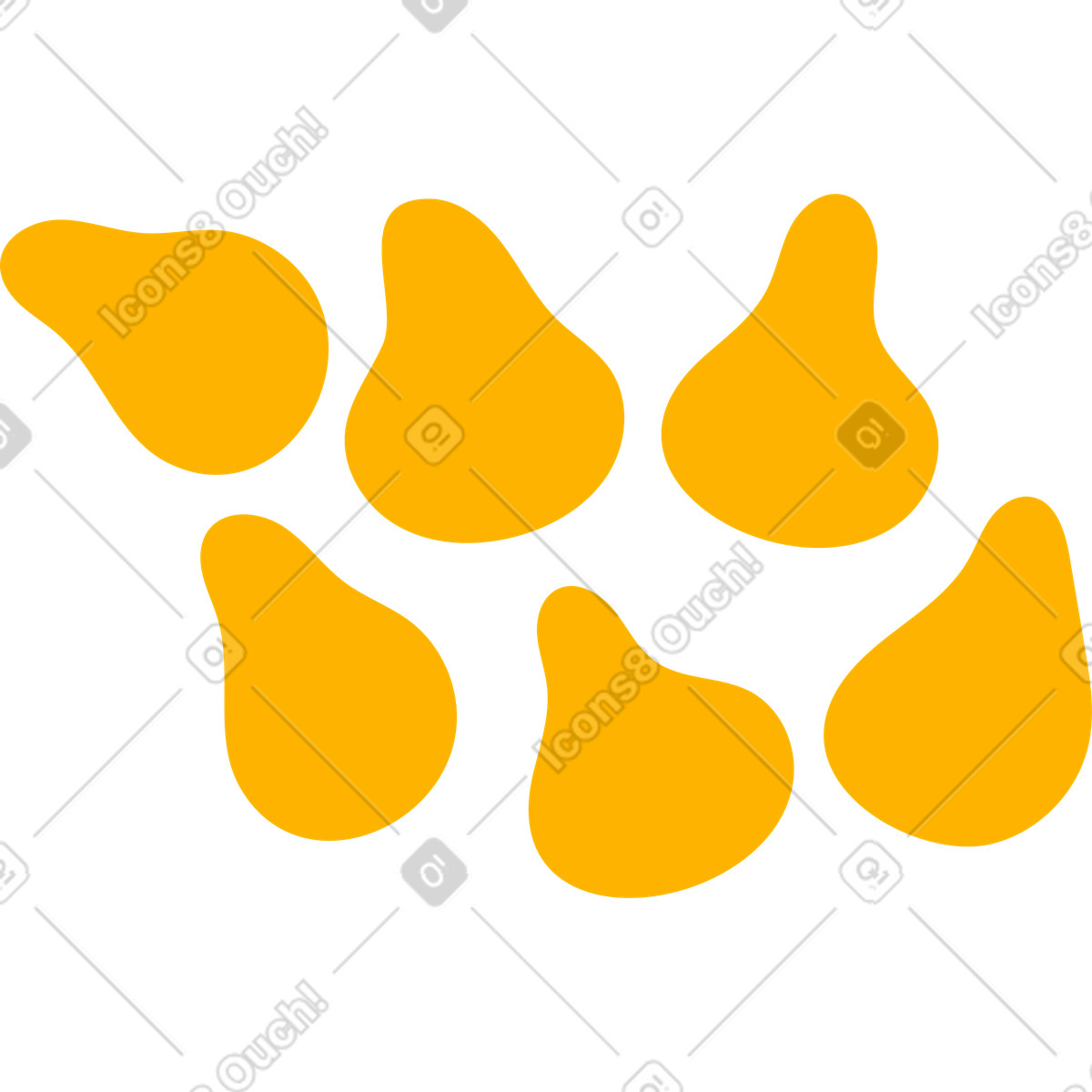 下载 Flame 风格的 梨 插画，支持 PNG、SVG 格式