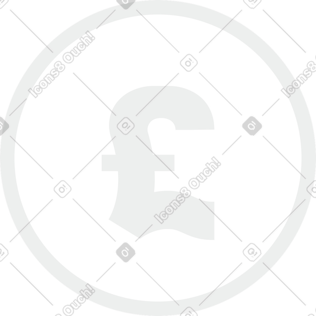Ilustración Libra en estilo Clip a descargar en PNG y SVG