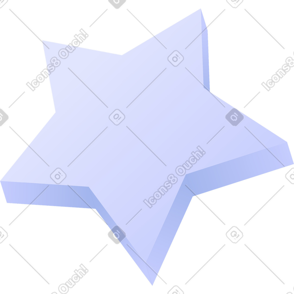 Stella illustrazione in stile Quantum scarica in PNG, SVG