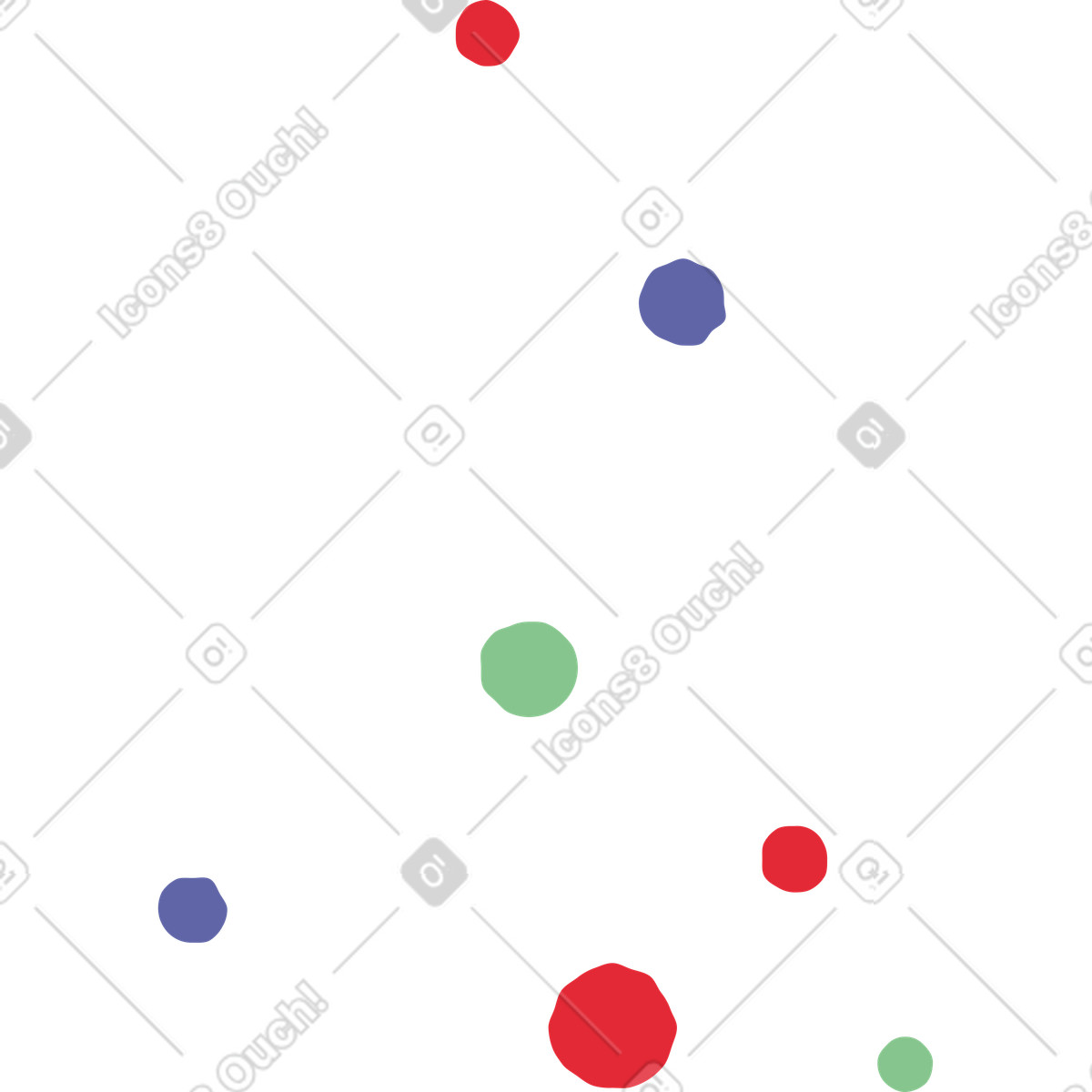 Иллюстрация Пузырьки в стиле Stripy — скачать в форматах PNG, SVG