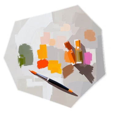 A collection of paint swatches featuring a range of natural colors resembling dinosaur skin. The palette includes earthy tones such as deep greens, muted browns, dusty grays, and sandy ochres. Each color swatch is labeled with its name, and the swatches are arranged in a visually appealing gradient. The backdrop is a textured surface that complements the colors, enhancing the natural theme of the palette.